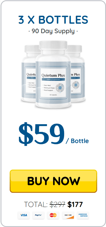 Buy Quietum Plus 3 Bottles